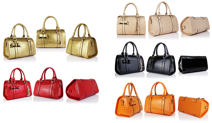 BiGi | Products | Animal Pattern PU Leather Handbag